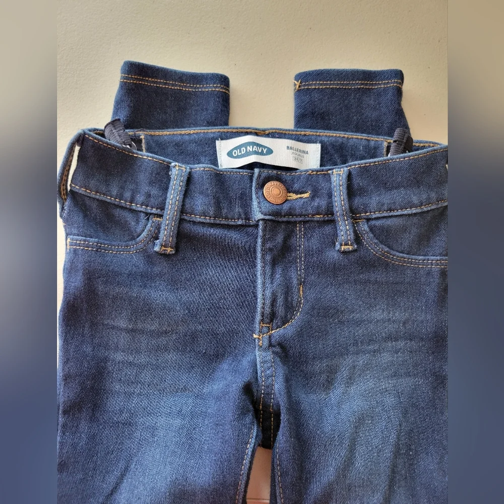Old Navy Girls Ballerina Jeggings 24/7  Size 5